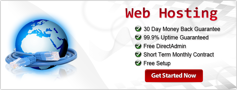Affordable web hosting from £4 - Free DirectAdmin control panel & much more